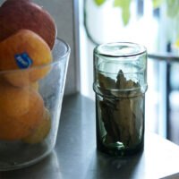 Sugahara Cap n-Cup Clear Glass