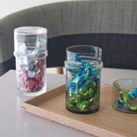 Sugahara Cap n-Cup Clear Glass