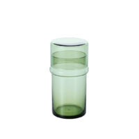 Sugahara Cap n-Cup Green Glass