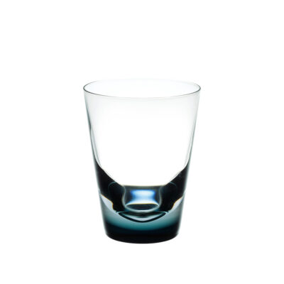 Sugahara Phantom Old-Fashioned Clear Indigo Blue Glass