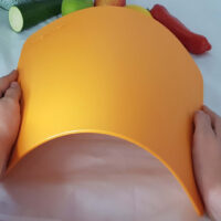 Mac Premium Elastomer Cutting Board Orange