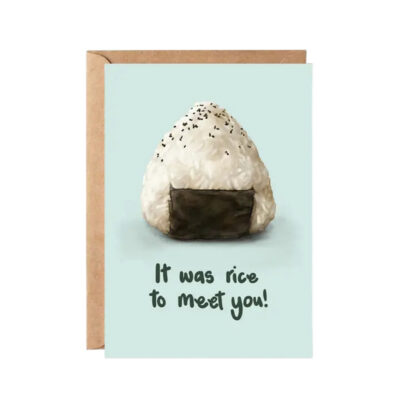 Rice To Meet You Card