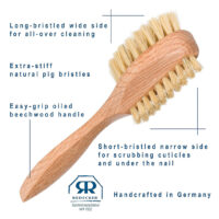 Nail Brush With Grip