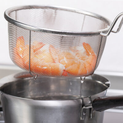 Three Snow Boil Basket