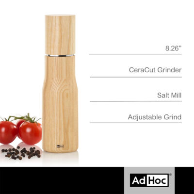 Adhoc Salt & Pepper Mill Brown 21cm