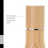 Adhoc Salt & Pepper Mill Brown 15cm
