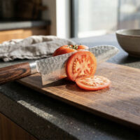 Sakon 17 Layer Brown Santoku