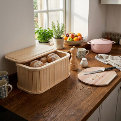Hinoki Bread Box