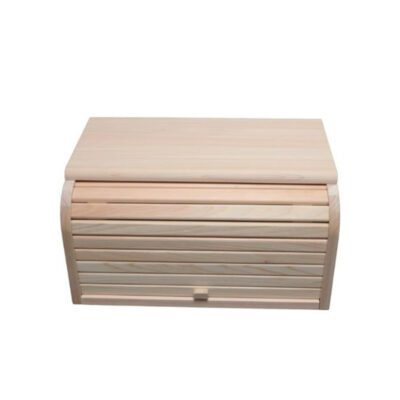 Hinoki Roll-Top Bread Box