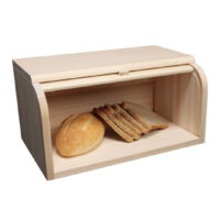 Hinoki Roll-Top Bread Box