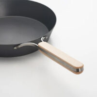 Wahei Enzo Nitrided Carbon Steel Frying Pan