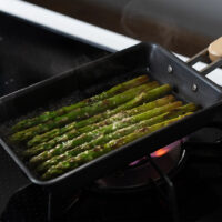 Wahei Enzo Nitrided Carbon Steel Omelette Pan