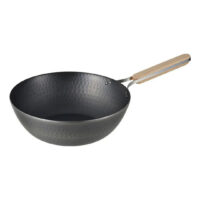 Wahei Enzo Nitrided Carbon Steel Wok