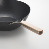 Wahei Enzo Nitrided Carbon Steel Wok