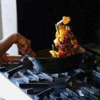 Wahei Enzo Nitrided Carbon Steel Wok