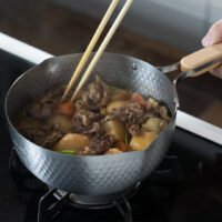 Wahei Enzo Nitrided Carbon Steel Yukihira Pot