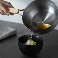 Wahei Enzo Nitrided Carbon Steel Yukihira Pot