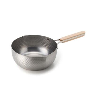 Wahei Enzo Nitrided Stainless Steel Yukihira Pot 22cm