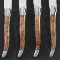 Laguiole en Aubrac Aveyron Ashwood Steak Knife Set of 4