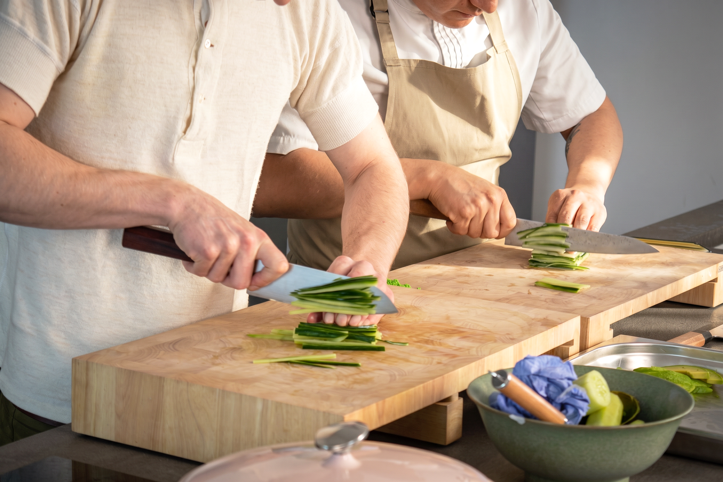Knife skills class