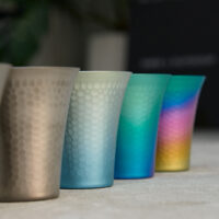 Sekikawa Titanium Sake Cup Aurora