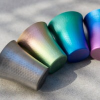 Sekikawa Titanium Sake Cup Aurora
